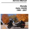 Cyclepedia Honda Helix Manual