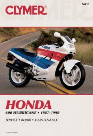 Honda CBR600 Hurricane Repair Manual 1987-1990 Clymer