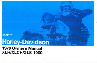 1979 Harley Davidson XL XLCH XLS-1000 Owners Manual